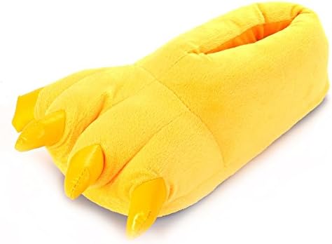 Paw Cute Cartoon Winter Animal Warm Slippers Plush Upper and Non-Slip Outsole