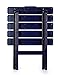 Camco 21039 Large Quick-Folding Adirondack Table, Plastic, Navy