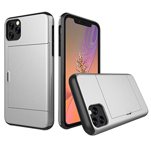 Lobwerk Protective Case for Apple iPhone 11 Pro Max 2019 6.5 Inch Ultra Slim Case with Credit Card Bumper