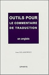 Outils pour le commentaire de traduction en anglais