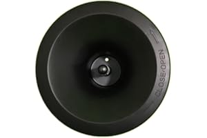 Soopyk Water Dispenser Cooler Water Bottle Base Spill Proof Bottle Holder Replacement Parts for Water Dispenser 5 Gallon Black 1 Piece