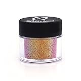 GLITTES COSMETICS Extra Fine Glitter Powder-Make Up Body Face Hair Lips & Nails-(Cinnebar)