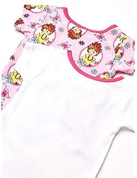 Disney Fancy Nancy - Juego de 4 piezas de pijama de algodón para niña