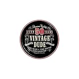 Creative Converting 8 Count Vintage Dude 50th