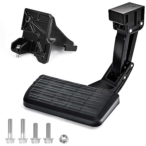 Photo 1 of Rear Bed Step Tailgate Bedstep,Retractable Bumper Tailgate Step Folding Truck Step Compatible with Toyota Tundra 2022-2023 Replace # PTS30-34000