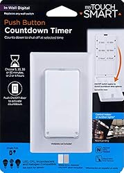 myTouchSmart Push Button In-Wall Digital Countdown