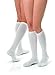 JOBST Athletic Knee 8-15 Closed Toe Sock, White, Large