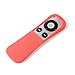 SIKAI Protective Case for Apple TV 2 3 Remote Shockproof Silicone Cover for Apple TV Remote Skin-Friendly Anti-Slip Washable Anti-Lost Multi-Colors with Remote Loop (Red)