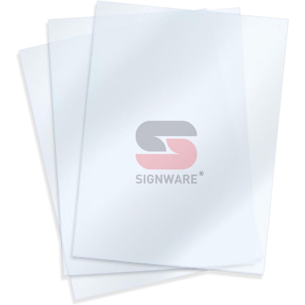 Signware 2 x Anti-Glare Replacement Covers for Snap Poster Frames and A-Board Pavement Signs A3 (297mm x 420m)