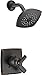 Delta T17264-RB Ashlyn 17 Series Dual-Function Shower Trim Kit with Single-Spray Touch Clean Shower Head, Venetian Bronze (Valve Not Included)