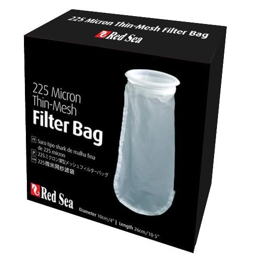 Red Sea Reusable 10 cm Diameter Filter Bag - 225 Micron Plastic Fabric, Ideal for Regular Filtering and Longer Service Life