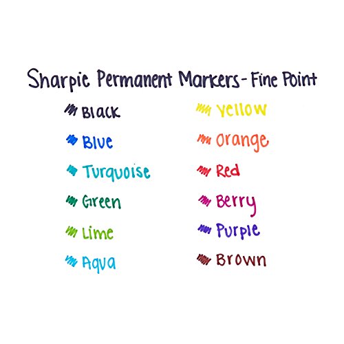 6 Sharpie+30001+Permanent+Markers+Point