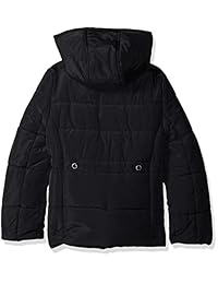 Londres, chaqueta de invierno con forro de coz para niñas