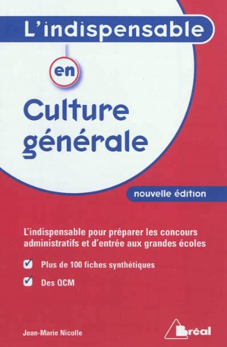 L' indispensable en culture générale