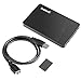 Support UASP and Optimized for SSD] Inateck 2.5 Inch USB 3.0 Hard Drive Disk Enclosure/ Case for 9.5mm 7mm SATA-I, SATA-II, SATA-III, SATA HDD and SSD(FE2006)