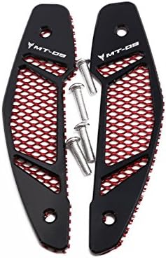 CNC Air Intake Cover Guard&Mesh Grilles for Yamaha MT FZ 09 MT-09 FZ-09 2013-2016 (Black, Red)