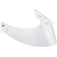 TronX Lexan Clear Anti-Fog/Anti-Scratch Round Style Hockey Goalie Throat Protector