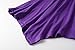 Lanmo Women Plus Size 3/4 Sleeve Tunic Tops Loose Basic Shirt (2X, Deep Purple)