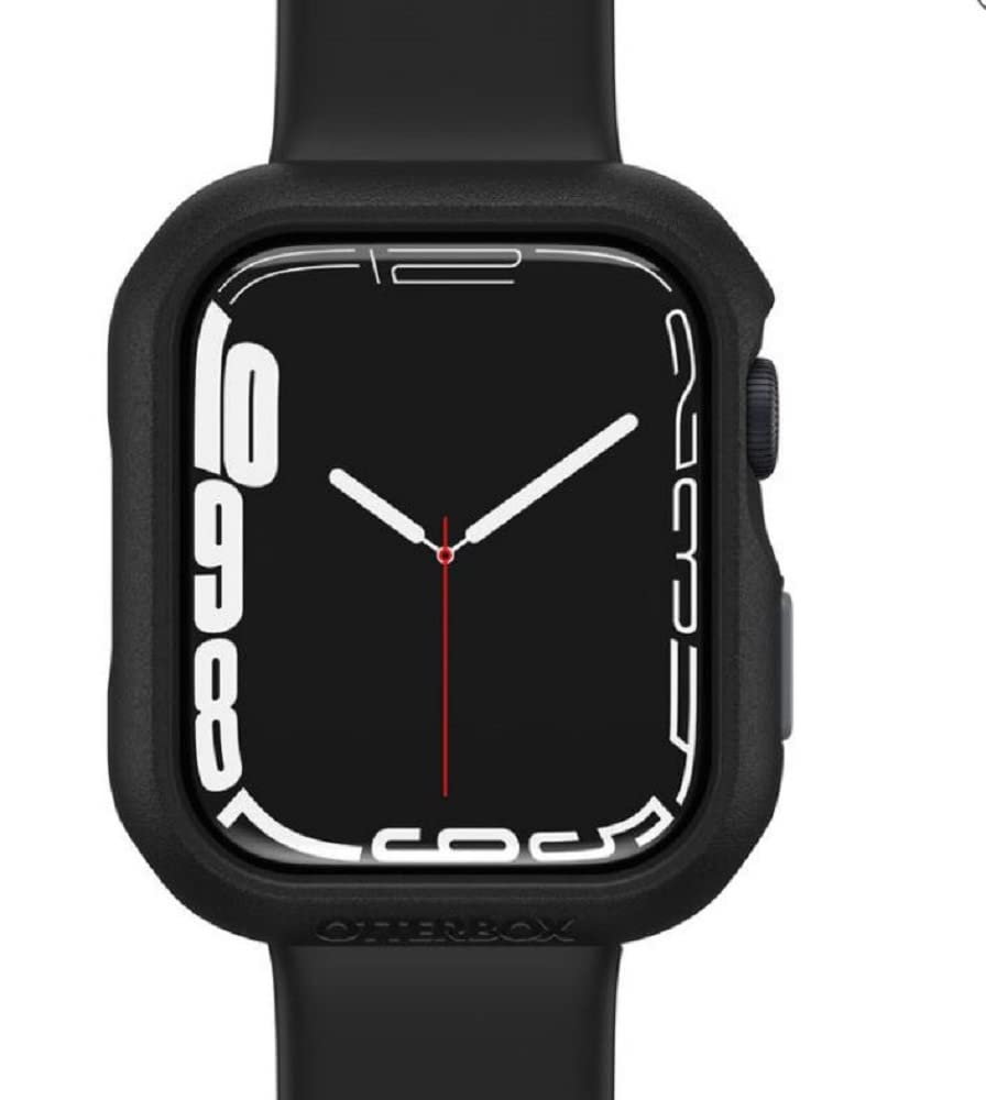 OtterBox Eclipse Watch Bumper with Integrated Glass Screen Protector for Apple Watch Series 9/8/7 - 41mm, Tempered Glass, Shockproof, Drop Proof, Sleek Protective Case, Black — image 1