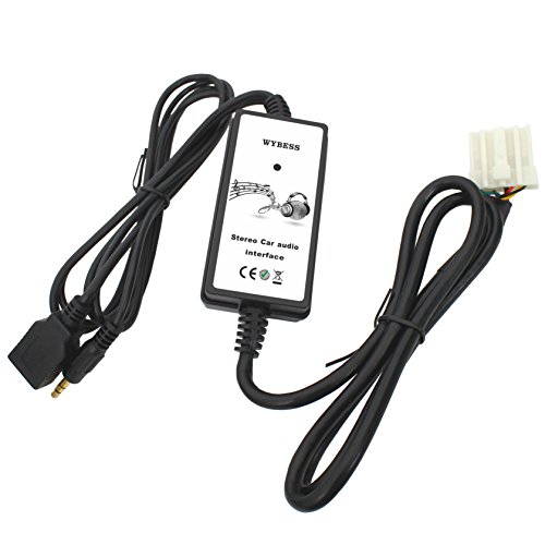 Wyness Car CD USB Audio Aux Adapter Digital Music Cd Changer 3.5mm Interface for Mazda 2003-2011 M3 2003-2011 M6 1999-2003 323 2003-2008 Miata 2003-2008 MX5 2002-2011 MPV 2006-2011 CX7 - Thumbnail 7