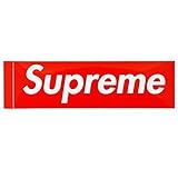 Supreme Skateboard Sticker Red 2 Pack