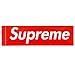 Supreme Skateboard Sticker Red 2 Pack