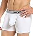 Obviously Naked Boxer Brief 3 inch Leg (Large, White)