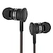 in Ear Headphones Earbud Moniko Corded Headsets with Microphone Stereo Wired Headphone Dynamic Crystal Clear Sound 3.5mm for iPhone Android iPod iPad Laptop Mac Tablet Black,Good