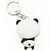 Reizteko Silicone Panda Cartoon Keychain Pendant