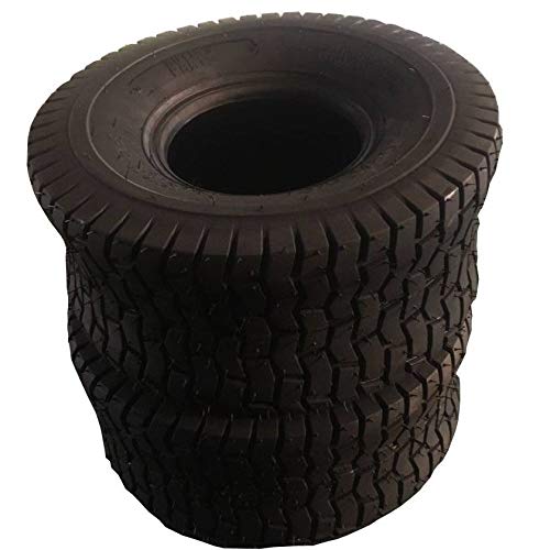 SUNROAD 2pcs 15x6.00-6 15-6.00-6 4PLY Turf Lawn Mower Go Kart Tires