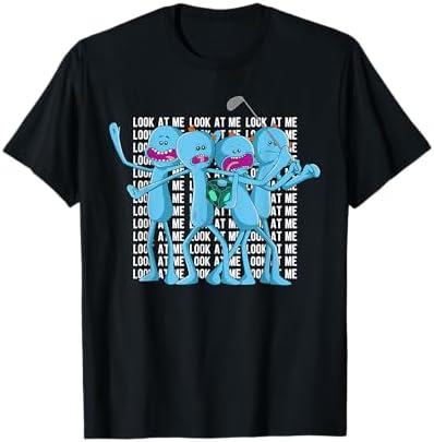 Amazon.com: Rick and Morty Can Do! Mr. Meeseeks T-Shirt : Clothing