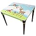 Fantasy Fields - Enchanted Woodland Thematic Hand Crafted Kids Wooden Table and 2 Chairs Set | Imagination Inspiring  Hand Crafted & Hand Painted Details | Non-Toxic, Lead Free Water-based Paint