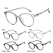 Qjoy Women Spectacle Optical Frame Glasses Clear Lens Lady Vintage Computer Anti-Radiation Eyeglasses