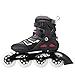 Rollerblade Macroblade 90 Alu Women's Adult Fitness Inline Skate, Black and Cherry, High Performance Inline Skates