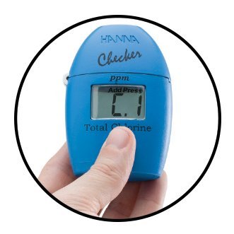 Salzwasser Teststreifen HI772 Checker HC ® - Alkalinität Meerwasser (dKH Teichwasser Teststreifen