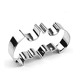 VWH Stainless Steel Cookie Cutter Biscuit Mold Cake Decoration (bat)