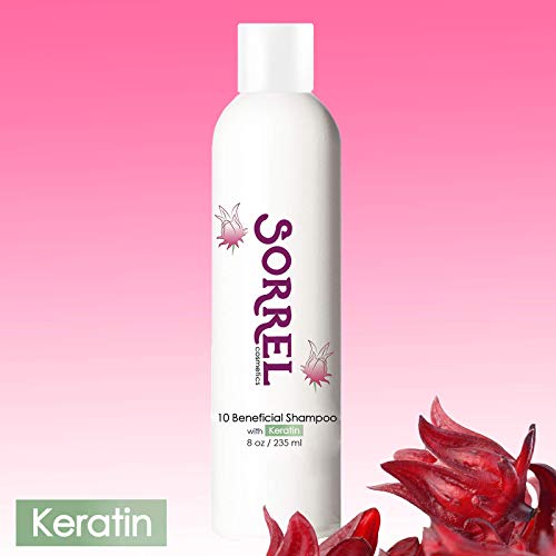 Sorrel Cosmetics 7 Steps Full Kit Keratin Shampoo 8oz, Keratin Conditioner 8oz, Argan Oil Mask 8oz, Keratin Leave in 8oz, Hair Loss Growth Dropper 4oz, Semi Di Lino Brushing 8oz & Argan Serum 2oz
