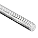 uxcell M8 x 250mm Fully Threaded Rod, 304 Stainless Steel, Right Hand Threads