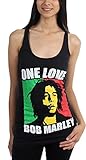 Bob Marley Women's One Love Womens Tank Medium Black
