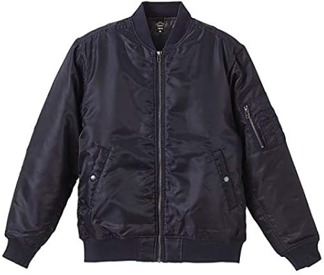 Amazon Co Jp メンズタイプ Ma 1ジャケット 中綿入 ネイビー L ホビー