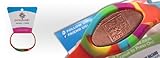 Wearable Souvenir Pennybandz Bracelet for elongated coins - Color Groovy Tie Dye