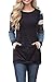 AlvaQ Lightweight Women Long Sleeve Sweatshirt Tunics Ladies Long Blouses Pullovers 2017 Plus Size Clothing XXL Black,Black,(US20-22)XX-Large