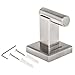 HOMEIDEAS Bathroom Single Robe Hook Lavatory Bath Towel Hook Coat Hook, Wall Mount, Brushed Nickel Finish