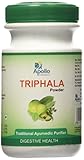 Triphala Powder / Triphala Churna (Choornam) / Triphala Guggulu / Ayurveda Powder - ★ Improving Digestion - ★ Regulating Blood Circulation - ★ Lowering Blood Pressure - ★ Keeping Eyes and Body Healthy - 4.4 Ounce (125 Grams) - Apollo Pharmacy - No #1 in Indian Pharmacy