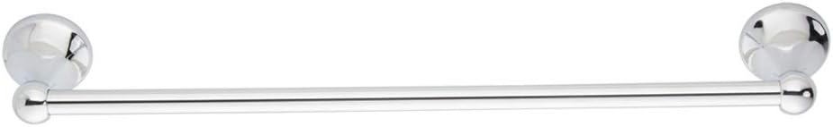 Basics Modern Towel Bathroom Bar, Satin Nickel, 24 Inch - - 