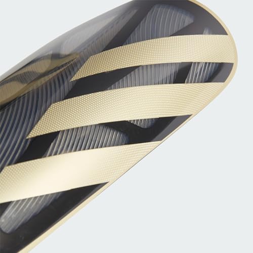 Unisex - Adulto Tiro Shinguard League, Black/Gold Metallic/White, S