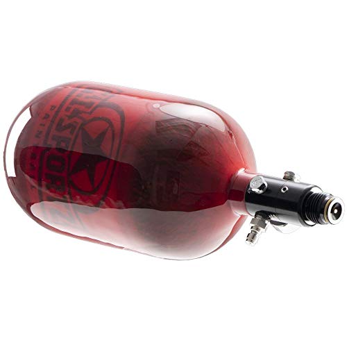 GI Sportz 68/4500 High Pressure Carbon Fiber Compressed Air Tank - Red