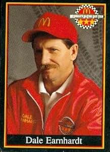 Dale Earnhardt trading card (Auto Racing) 1991 Maxx McDonalds All Star