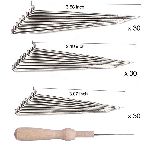 image for Huihui Decoration Felting Needles Kit,Wool Felt Stitch Punch Tool Need