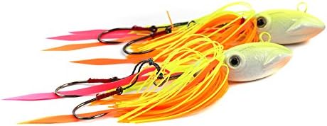 Jig Fishing 2pcs Head Octopus Hook Soft Baits Lure Ice Tackle Creative Lead Fish Lures